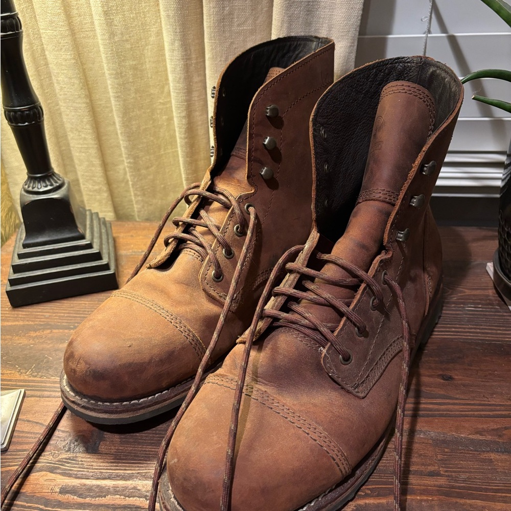 Men's Elkwoods Leather Lace Up Boot